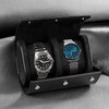Watch Roll Travel Case for Watch Storage – Leather Organizer