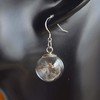 Dandelion Real Flower Make a Wish Glass Ball 925 Sterling