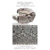 Berkut Diamond Python Coin Purse, Glossy YKK Zip, Feng Shui