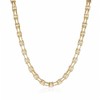 THE BLING KING Heavy 10mm 18k Gold Plated Cage Chain
