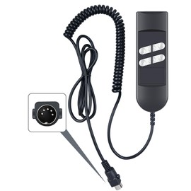 TRUCKON New Universal Handheld Electric Recliner Remote Control with Fromann Okin 4 6 Button 5 Pin Connector for Recliner Chair with Stand Up Aid or Electric Recliner - 150cm