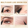 Microblading Eyebrow Pen Kit - Waterproof Brow Makeup Set with