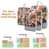 4-Piece Compression Packing Cubes - Polyester Luggage Organizer Set, Breathable