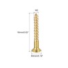 sourcing map Wood Screws M2 x 16mm Slotted Flat Head