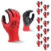 Durabull Work Gloves - 12 Pairs. Protective Safety Gloves For