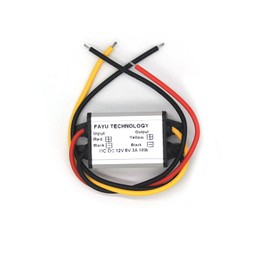 1 x Voltage Converter 12 V to 6 V 3 A Car Power Converter DC-DC Buck Converter Module Down Module LED Display Power Supply Transformer Buck Converter Step Down Converter (12 V to 6 V 3 A)