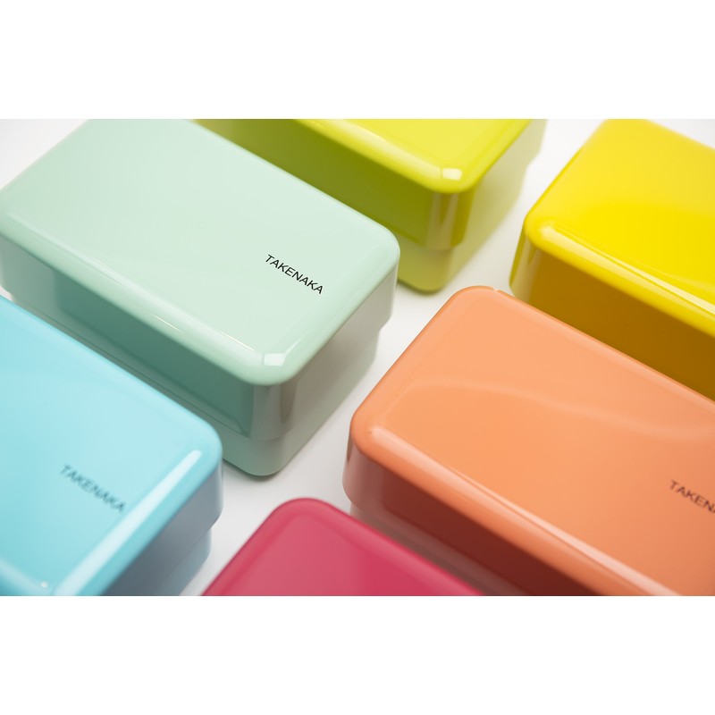 TAKENAKA Rectangle Bento Box, Peppermint