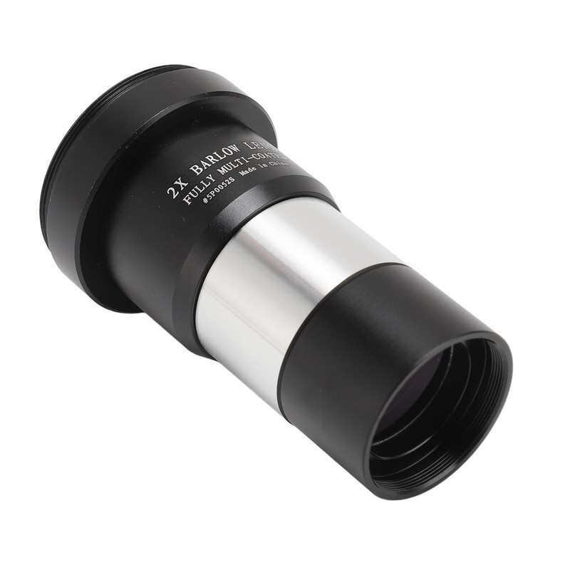 Barlow Lens 2X 1.25in Fully Multi Coated Metal Telescope Eyepiece
