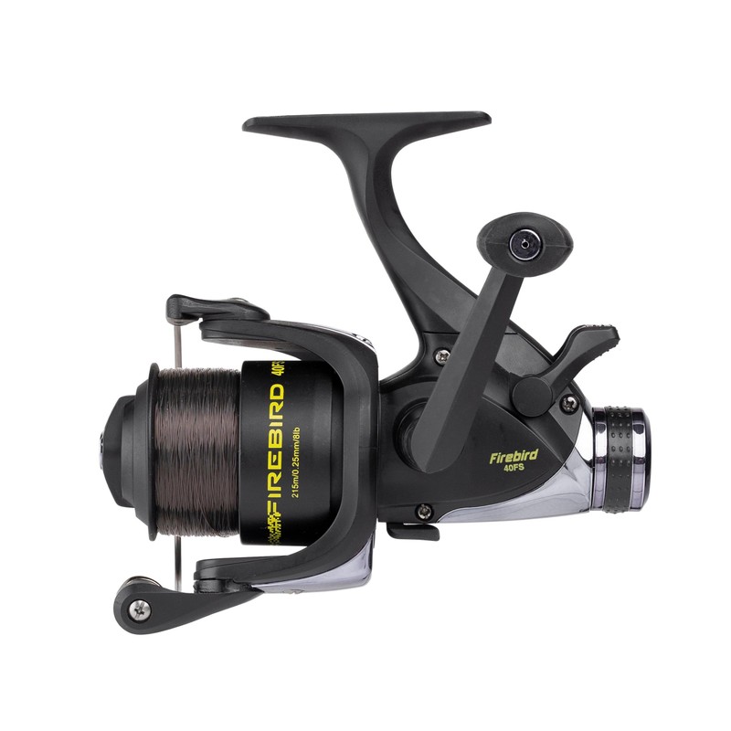 Shakespeare Firebird Spinning Reel – Pre-Spooled Lightweight Reel with Graphite