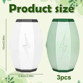 Pack of 3 Reusable Lint Rollers, Washable Pet Hair Remover, Clothes, Portable Travel Sticky Gel Lint Rollers for Clothes, Sofas, Hair