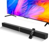 MZEIBO Sound Bar for Smart TV，80W Bluetooth Soundbar 2-in-1 Detachable