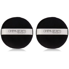 CINEMA SECRETS Pulverizador de polvo de lujo con correa, negro, 2 unidades