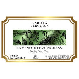 Lavender Lemongrass Barley Orzo Tea (Single Serve K-Cup Pods) (12 pods, ZIN: 575525) - 2 Pack