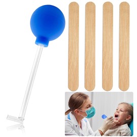 Tonsil Stone Remover, Mandelsteine Entfernen, Gegen Tonsilclin, Tonsillenstein Entferner Zum Entfernen Von Tonsillensteine, Mit 4 Stück Zungenspatel, Für Einen Frischeren Atem, Blau
