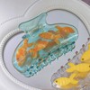 Fish Hair Claw Clip, Transparent Acetate Animal Hair Clip for