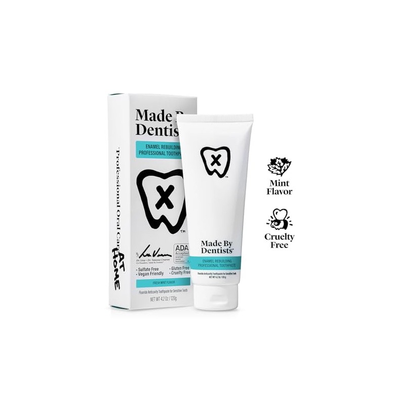 Made by Dentists Professional Enamel Rebuilding Toothpaste - 2 Pack