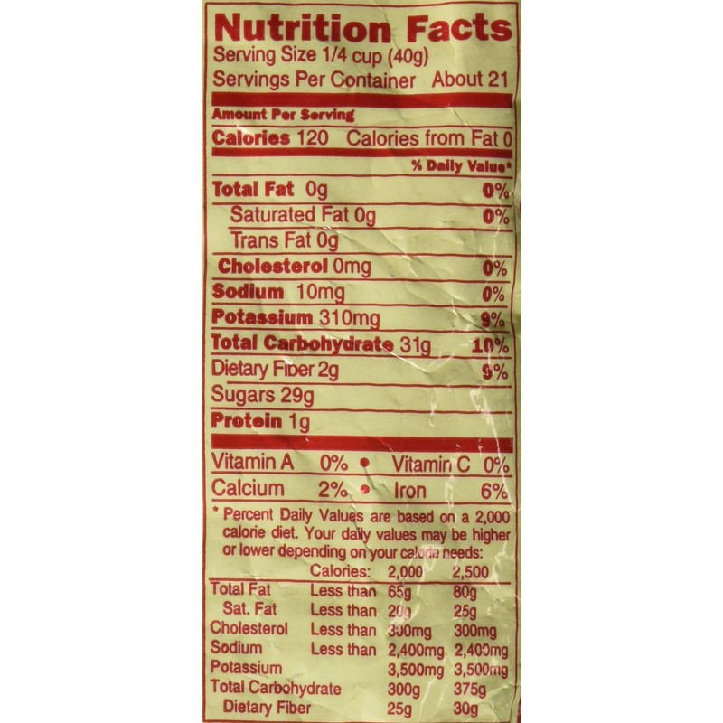 Sun Maid Natural California Raisins 30-Ounce (1.875 LBS.) 850.5 g