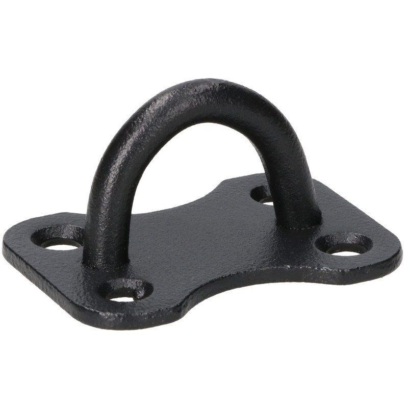 KOTARBAU® Hasp and Hasp Set 240mm Black Solid Lock for