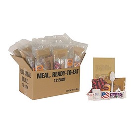 "THE BASIC" 12 Complete MRE Meals