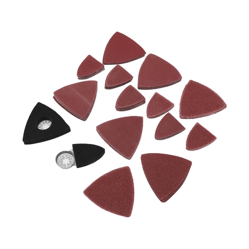 Oscillating Tool Sanding Pad Kit Triangular Finger Accessories 60 80