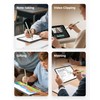 Metapen Pencil A8 for Apple iPad 2018-2025, (2X Faster Charge),