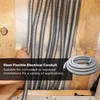 Maxxima 1 in. x 25 ft. Galvanized Steel Flexible Conduit,