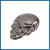 A ABSOPRO Car 3D Emblem Badge Decal Skeleton Skull Bone