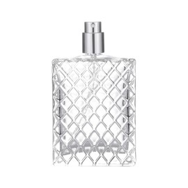 YWG Stone 50ml 1.7 oz Refillable Spray Perfume Bottles cosmetic Fine Mist Atomizer Empty Portabe Clear Glass Essential Oil Container for Travel