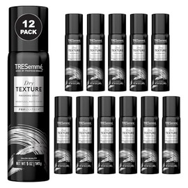 TRESemmé Dry Texture Finishing Mist 12-Pack – Volumizing & Texturizing Spray for Flat, Wavy, and Curly Hair, Scented, 5 Oz Ea