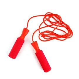 Hottracks Jump Rope Red Exercise Gear Sponge Grip (WFI839P) / 줄넘기 레드 운동용품 스펀지그립(WFI839P)