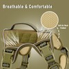 AUNZO Dog Harness with Handle Tactical Dog Harness for Large