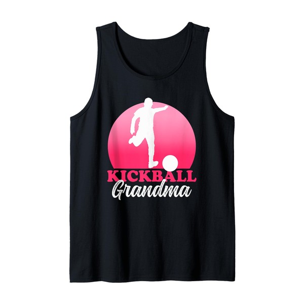 Kickball Grandma | Kickballer Player Kickball Tank Top
