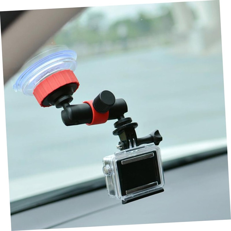 SHINEOFI Suction Camera Mount for Windshield Dashboard Durable Action Camera