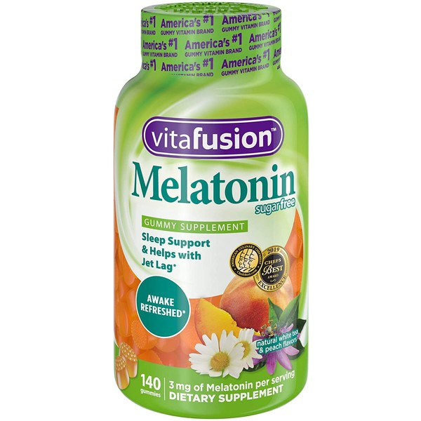 Vitafusion Melatonin Gummy Vitamins, 140 ct gummies