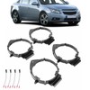 4PCS Car Speaker Adapter Rear/Front Door with Wire Harness Replacement