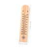 BESPORTBLE Accurate Room Thermometer for : Wooden Wall Mount Weather