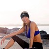Bluetooth Sports Headband Wireless Sleep Headphones Exercise Music Headband Black