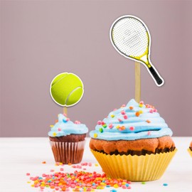 Seyal® Tennis Cupcake topper