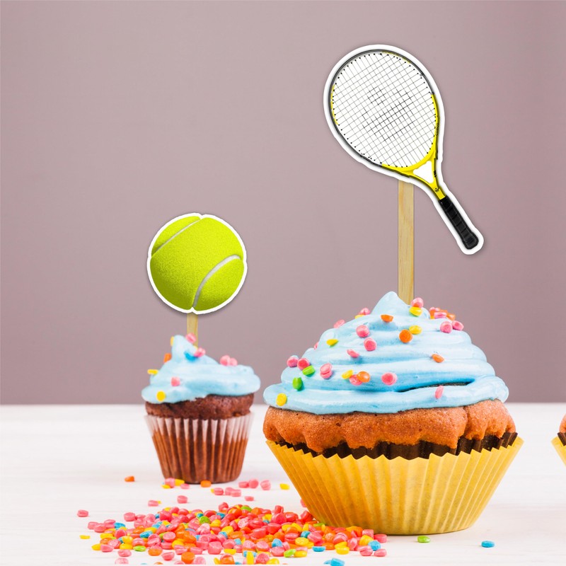 Seyal® Tennis Cupcake topper