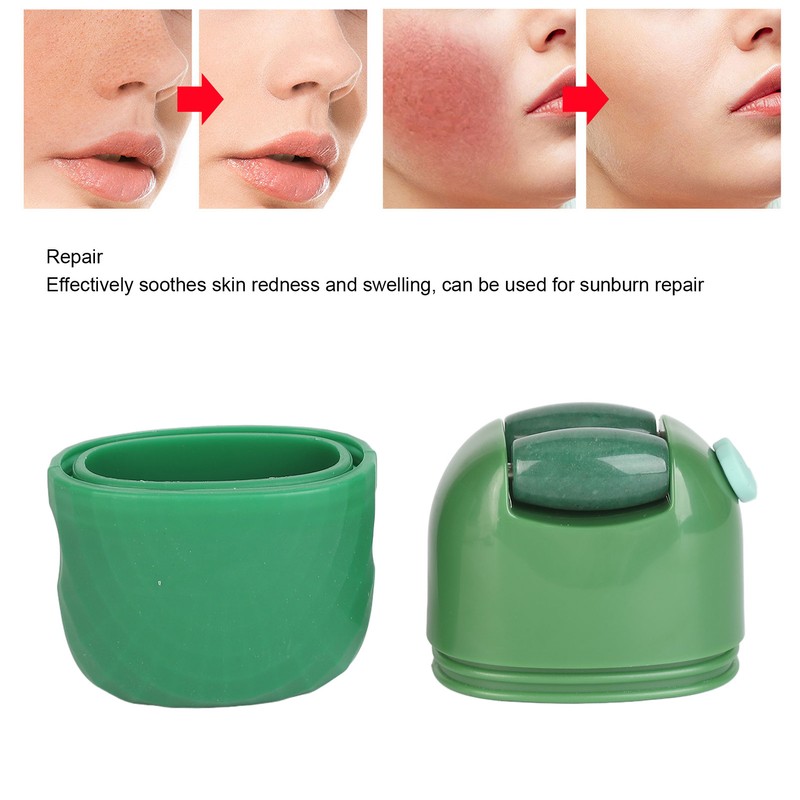 Ice Face Roller Reusable Comfortable Skin Brightening Tightening Silicone Ice