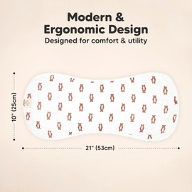 5-Pack Muslin Burp Cloths Baby Boy, Girl - Very Absorbent Baby Burp Cloth Rags, 8-Layers Viscose Derived from Bamboo Cotton Muslin Towel, Super Soft Spit Up Rags, No Shrink Washcloths (The Wild)