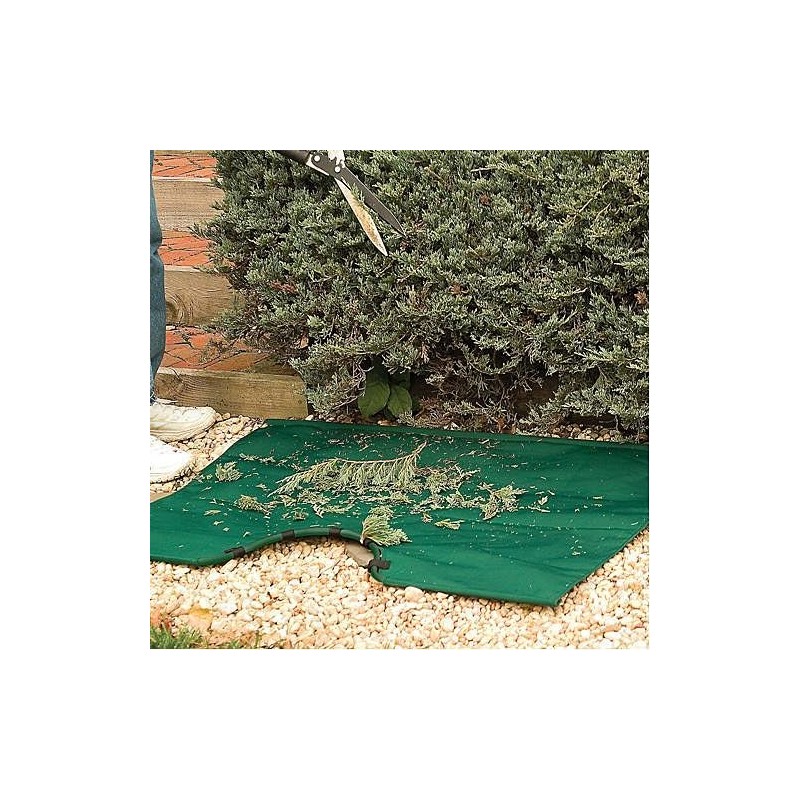 Trim Bib Tarp for Hedge and Shrub Trimming, 3 x