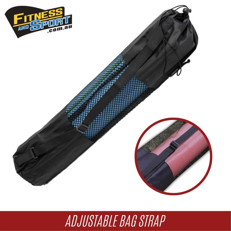 HCE Black Yoga Mat Bag Gym Bag Exercise Mat Carrier