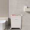 ACNAO Storage Box with Universal Wheels, Collapsible Removable Storage Organizer
