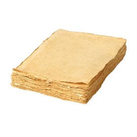 Handmade Deckle Edge Paper 11x7 Inches, 200 GSM Recycled Cotton Paper, Pack of 25 Sheets – Perfect for Watercolor, Drawing, and Calligraphy