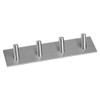 1Pc Stainless Steel Silver Adhesive Hook Bathroom Kitchen Towel Hanger