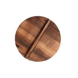 RORPOIR 11 Inch Skillet Lid Wood Cooking Cover Frying Pan Lid Wood Replacement Lids for Anti Oil Splashing Cover Wooden Cast Iron Wok Stainless Steel Wok Bamboo Casserole Lid Solid Wood