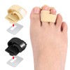 足指 関節 固定 たわみ サポーター 足指関節サポーター 指 骨折 アルミニウム板 足指保護