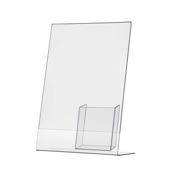 Marketing Holders Acrylic Sign Holder 11" x 17" with Trifold