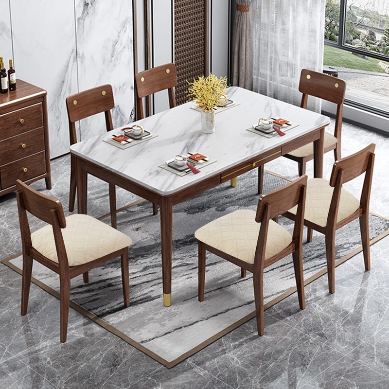 Genina Waterproof Seat Covers for Dining Room Chairs, Stretch Chair